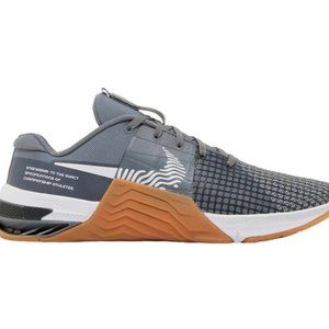 Nike Metcon 8 Mens CrossFit Training Shoes Smoke Grey/White DO9328 002 (NEW)